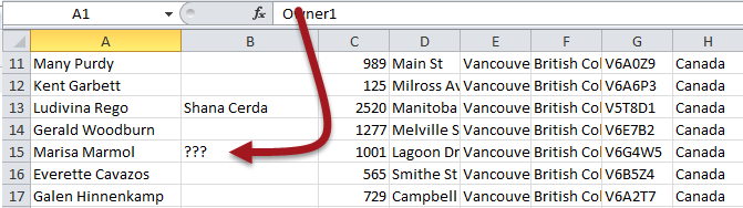 Viewing data in another application